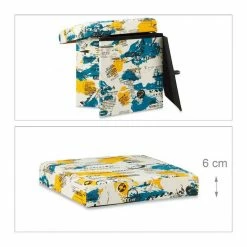 relaxdays Sitzhocker »Faltbarer Sitzhocker mit Stauraum«, A Weiß Schwarz Rot, Weiß Gelb Türkis, Weiß Schwarz -Deutschland Möbel Verkäufe 2024 d96d21f5 1d9e 58a3 9509 5adf9a14be4a