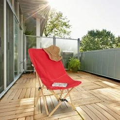 relaxdays Relaxliege »Holz Liegestuhl klappbar rot« -Deutschland Möbel Verkäufe 2024 d9cc10d6 da3a 5d2a 94a9 cb1ecd67f91a