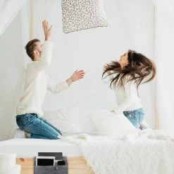 relaxdays Betttasche »Betttasche mit Klettverschluss«, Dunkelgrau Anthrazit, Weiß -Deutschland Möbel Verkäufe 2024 d9f15f3f df14 5b82 a8a6 135b596d9faa