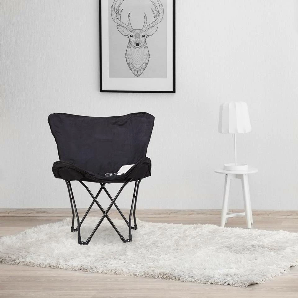 relaxdays Campingstuhl »Butterfly Chair klappbar« 2 relaxdays Campingstuhl »Butterfly Chair klappbar« – Bild 2