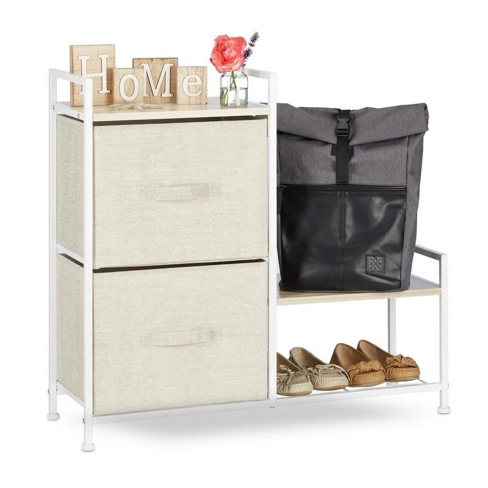 relaxdays Standregal »Regalsystem verschiedene Varianten beige«, C 8 relaxdays Standregal »Regalsystem verschiedene Varianten beige«, C – Bild 8