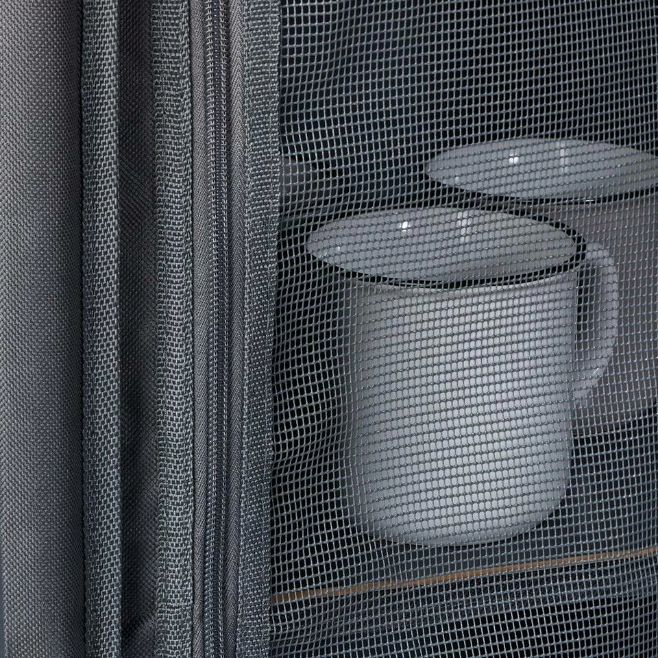 relaxdays Falttürenschrank »Campingschrank mit 2 Ablagen« 8 relaxdays Falttürenschrank »Campingschrank mit 2 Ablagen« – Bild 8