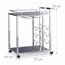 relaxdays Servierwagen »Servierwagen Glas BARON« -Deutschland Möbel Verkäufe 2024 daeec29b ac06 5a36 a286 12f2864e01e5