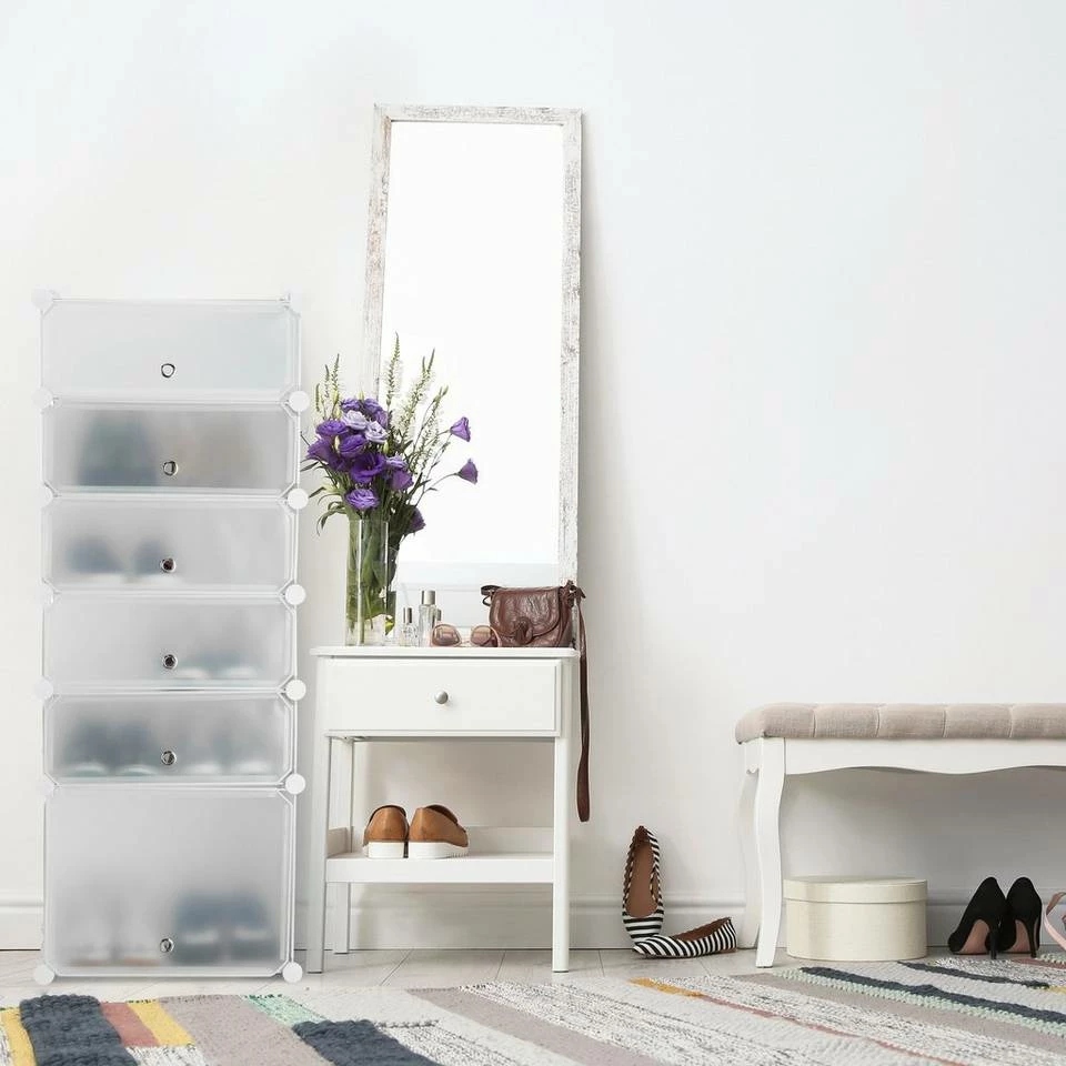 relaxdays Steckregal »Verbindungsstücke für Steckregalsystem«, Weiß Schwarz, Weiß 3 relaxdays Steckregal »Verbindungsstücke für Steckregalsystem«, Weiß Schwarz, Weiß – Bild 3