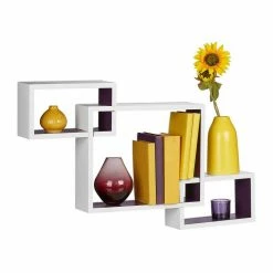 relaxdays Wandregal »Cube Regal 3 Fächer«, Schwarz Wei&szlig; Schwarz, Wei&szlig; Gr&uuml;n, Schwarz Wei&szlig; -Deutschland Möbel Verkäufe 2024 dc4d8ad6 5349 57c7 b433 774550226b61