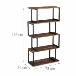 relaxdays Bücherregal »Bücherregal Industrial Design« -Deutschland Möbel Verkäufe 2024 dc7e14f2 0b6e 5c74 a7a9 603d279bc291