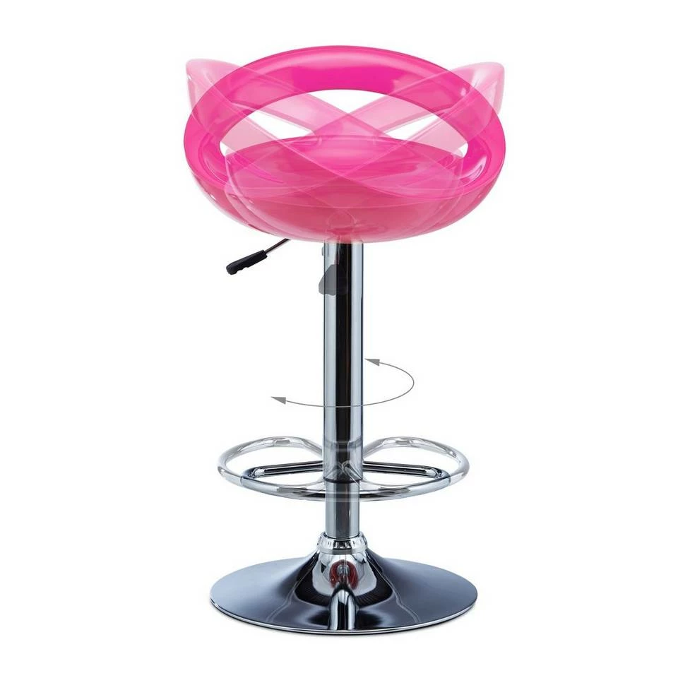 relaxdays Barhocker »Barhocker 2er Set höhenverstellbar«, Pink Grün Silber Schwarz, Blau Silber Schwarz, Rot Silber Schwarz, Weiß Silber Schwarz 6 relaxdays Barhocker »Barhocker 2er Set höhenverstellbar«, Pink Grün Silber Schwarz, Blau Silber Schwarz, Rot Silber Schwarz, Weiß Silber Schwarz – Bild 6