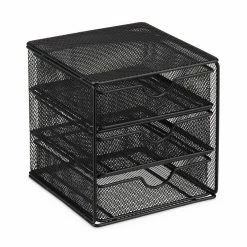 relaxdays Schreibtischaufsatz »Schreibtischorganizer Metall 3 Fächer«, Schwarz Silber -Deutschland Möbel Verkäufe 2024 dd0a52e4 5c18 5de1 a1af cdf528ea0364