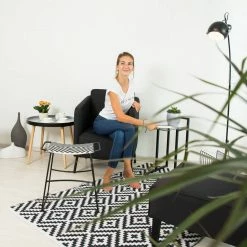 relaxdays Beistelltisch »Edler Beistelltisch aus Metall und Glas«, Schwarz Schwarz Transparent, Weiß Transparent -Deutschland Möbel Verkäufe 2024 dd230511 fe29 5449 a0a9 b9a5790fe2ad