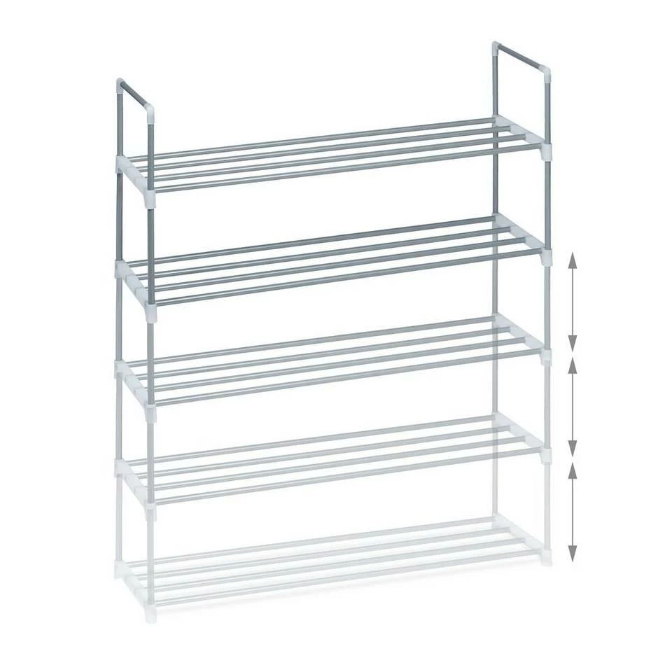 relaxdays Schuhregal »1 x Schuhregal Metall 4 Etagen« 6 relaxdays Schuhregal »1 x Schuhregal Metall 4 Etagen« – Bild 6