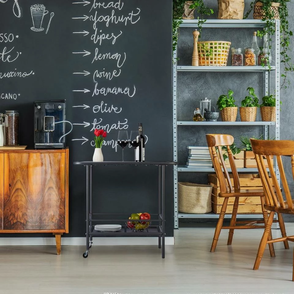 relaxdays Servierwagen »Servierwagen Anthrazit« 3 relaxdays Servierwagen »Servierwagen Anthrazit« – Bild 3