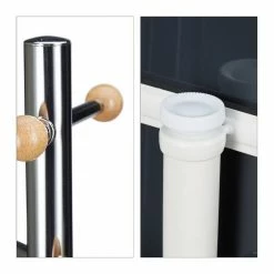 relaxdays Garderobenständer »Garderobenständer mit Spiegel« -Deutschland Möbel Verkäufe 2024 de478726 d455 5208 b972 a5c656b0812d