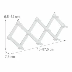 relaxdays Wandgarderobe »3 x Wandgarderobe Holz weiß faltbar« -Deutschland Möbel Verkäufe 2024 df011217 66d6 53f7 a959 1ab50589be96
