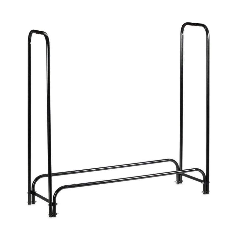 relaxdays Kaminholzregal »Kaminholzregal Metall«, BxTxH:40x245x122 cm, ohne Abdeckung Schwarz Grau, Schwarz 6 relaxdays Kaminholzregal »Kaminholzregal Metall«, BxTxH:40x245x122 cm, ohne Abdeckung Schwarz Grau, Schwarz – Bild 6