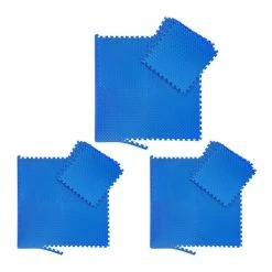 relaxdays Bodenschutzmatte »24 x Bodenmatte für Fitnessgeräte«