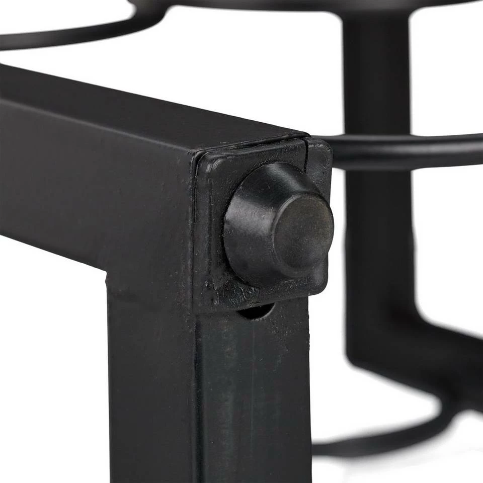 relaxdays Weinregal »Schwarzes Weinregal für 9 Flaschen« 8 relaxdays Weinregal »Schwarzes Weinregal für 9 Flaschen« – Bild 8