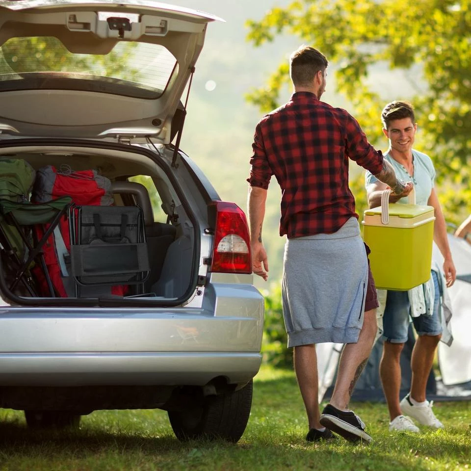 relaxdays Campinghocker »Schwarzer Campinghocker mit Lehne« 3 relaxdays Campinghocker »Schwarzer Campinghocker mit Lehne« – Bild 3