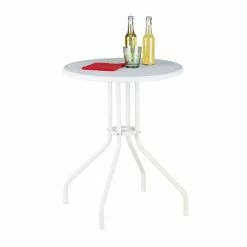 relaxdays Gartentisch »Gartentisch rund«