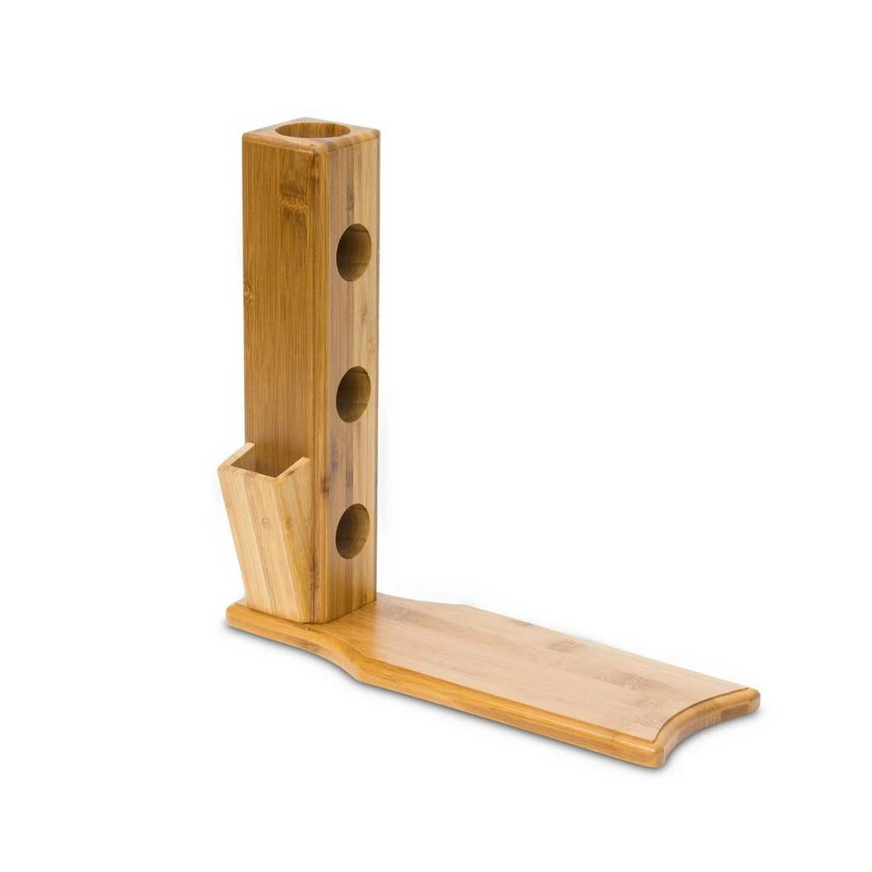 relaxdays Weinregal »Weinständer Bambus für 3 Flaschen« 6 relaxdays Weinregal »Weinständer Bambus für 3 Flaschen« – Bild 6