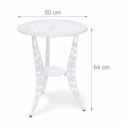 relaxdays Gartentisch »Bistrotisch«, Weiß Weiß, Braun, Schwarz 13 relaxdays Gartentisch »Bistrotisch«, Weiß Weiß, Braun, Schwarz -Deutschland Möbel Verkäufe 2024 e42b5488 fb3f 5d13 9870 08c06db63401