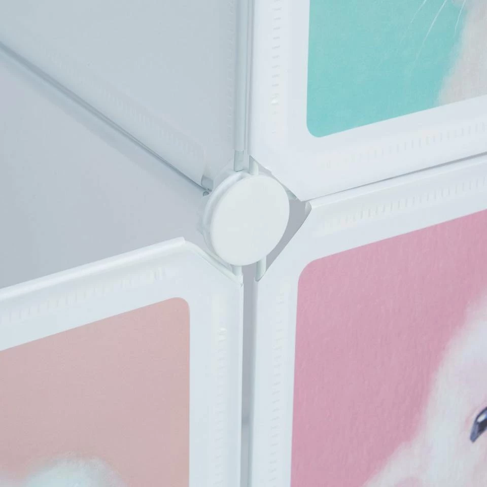 relaxdays Regal »Kinder Steckregal mit 8 Fächern weiß« 9 relaxdays Regal »Kinder Steckregal mit 8 Fächern weiß« – Bild 9