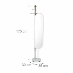 relaxdays Garderobenständer »Garderobenständer mit Spiegel« -Deutschland Möbel Verkäufe 2024 e4da9dba bc9f 5123 9978 cd477d3b44be