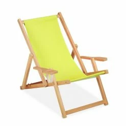 relaxdays Gartenliege »Liegestuhl Holz mit Armlehnen grün« -Deutschland Möbel Verkäufe 2024 e540de94 b8f7 56db bb6c f2c682129e05