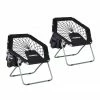 relaxdays Campingstuhl »2 x Bungee Stuhl WEBSTER schwarz«