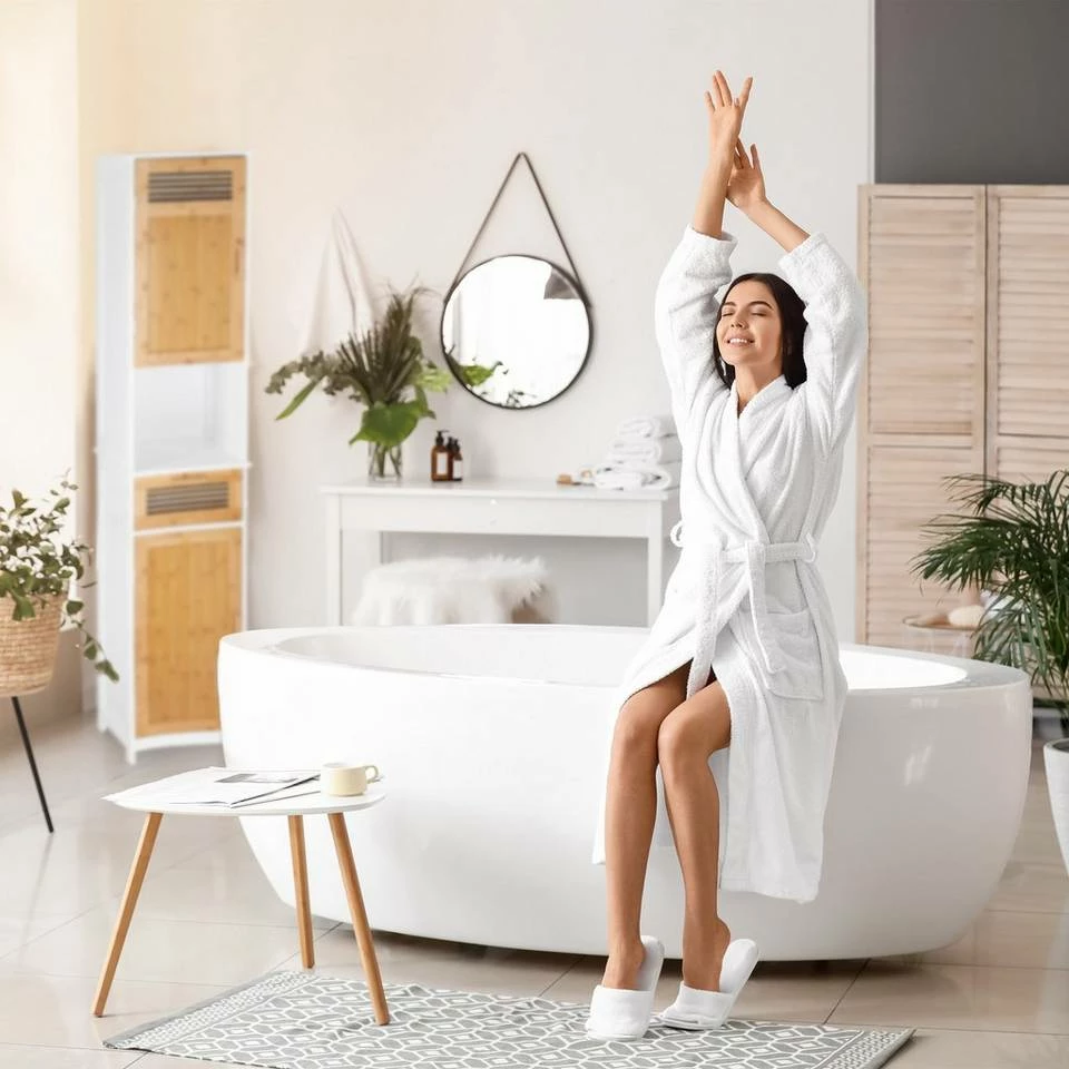 relaxdays Badregal »Badschrank hoch« 5 relaxdays Badregal »Badschrank hoch« – Bild 5