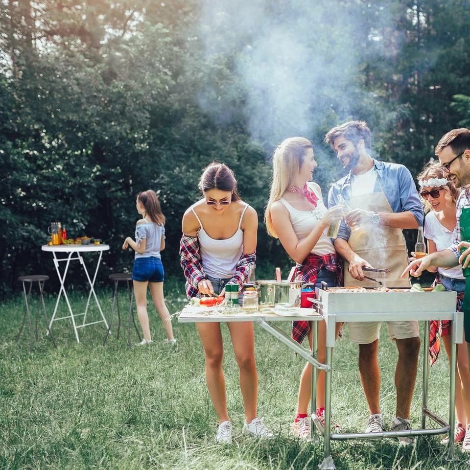 relaxdays Barhocker »Barhocker klappbar BASTIAN«, Schwarz Weiß, Dunkelbraun 3 relaxdays Barhocker »Barhocker klappbar BASTIAN«, Schwarz Weiß, Dunkelbraun – Bild 3