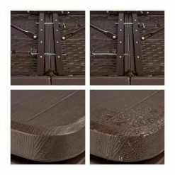 relaxdays Gartentisch »Klappbarer Gartentisch Holzoptik«, Braun -Deutschland Möbel Verkäufe 2024 e8006f00 1e41 579c b910 34cae300e7ad