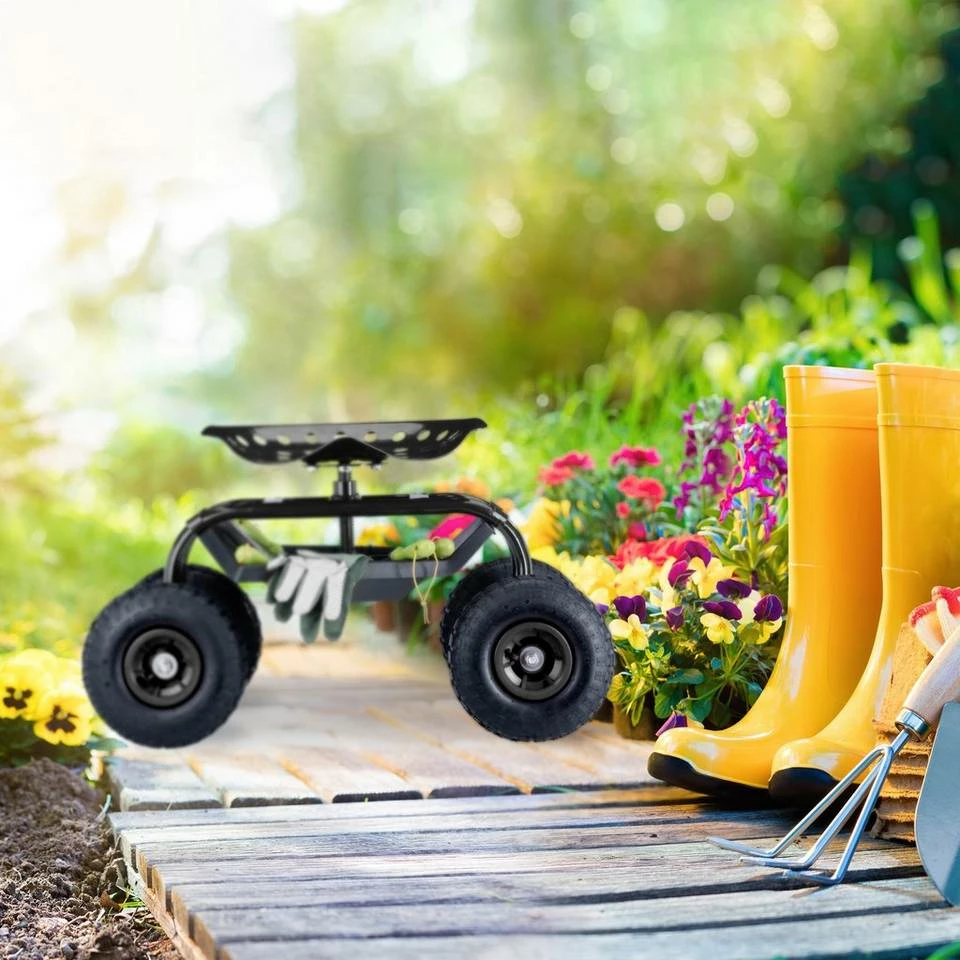 relaxdays Rollsitz »Rollsitz für den Garten« 5 relaxdays Rollsitz »Rollsitz für den Garten« – Bild 5