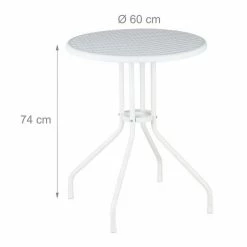 relaxdays Gartentisch »Gartentisch rund« -Deutschland Möbel Verkäufe 2024 e8bc4a85 f500 5826 82d2 0e55f74270c6