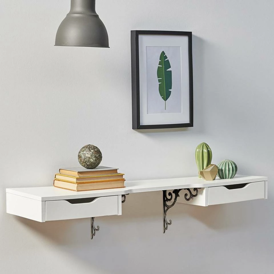 relaxdays Wandregalhalter »4 x Regalwinkel antik bronze« 2 relaxdays Wandregalhalter »4 x Regalwinkel antik bronze« – Bild 2