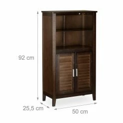 relaxdays Badregal »Badezimmerschrank dunkelbraun LAMELL« 11 relaxdays Badregal »Badezimmerschrank dunkelbraun LAMELL« -Deutschland Möbel Verkäufe 2024 e9a0f705 65f1 55ec a61d 20d940547098