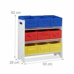 relaxdays Standregal »Kinderregal mit Boxen« -Deutschland Möbel Verkäufe 2024 ea841990 c1f5 531b abcf 8d7988682ae7