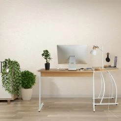 relaxdays Eckschreibtisch »Eckschreibtisch in Eichenholz-Optik« -Deutschland Möbel Verkäufe 2024 eca1c82b 185b 5369 a80d 8de0c27b3c3f