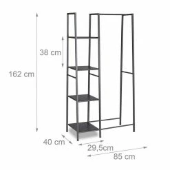 relaxdays Kleiderständer »Kleiderständer Metall mit 4 Ablagen« 11 relaxdays Kleiderständer »Kleiderständer Metall mit 4 Ablagen« -Deutschland Möbel Verkäufe 2024 ed1d83b2 a296 50ef 9e47 a5c372621424