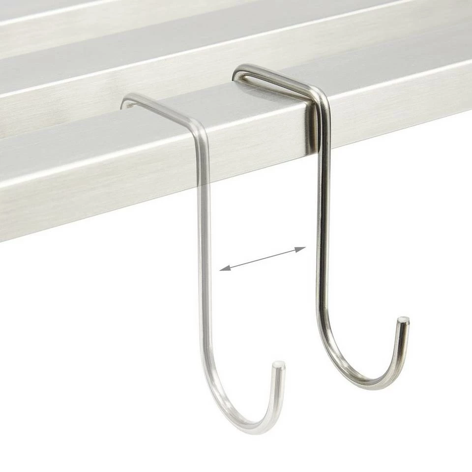 relaxdays Wandregal »Wandregal Edelstahl« 6 relaxdays Wandregal »Wandregal Edelstahl« – Bild 6