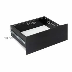 relaxdays Nachttisch »Nachttisch schwarz mit Schublade« -Deutschland Möbel Verkäufe 2024 ef21a1f2 f1b5 5b66 9853 ade7165be26a