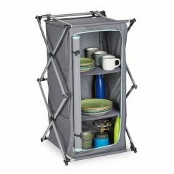 relaxdays Mehrzweckschrank »Faltbarer Campingschrank«