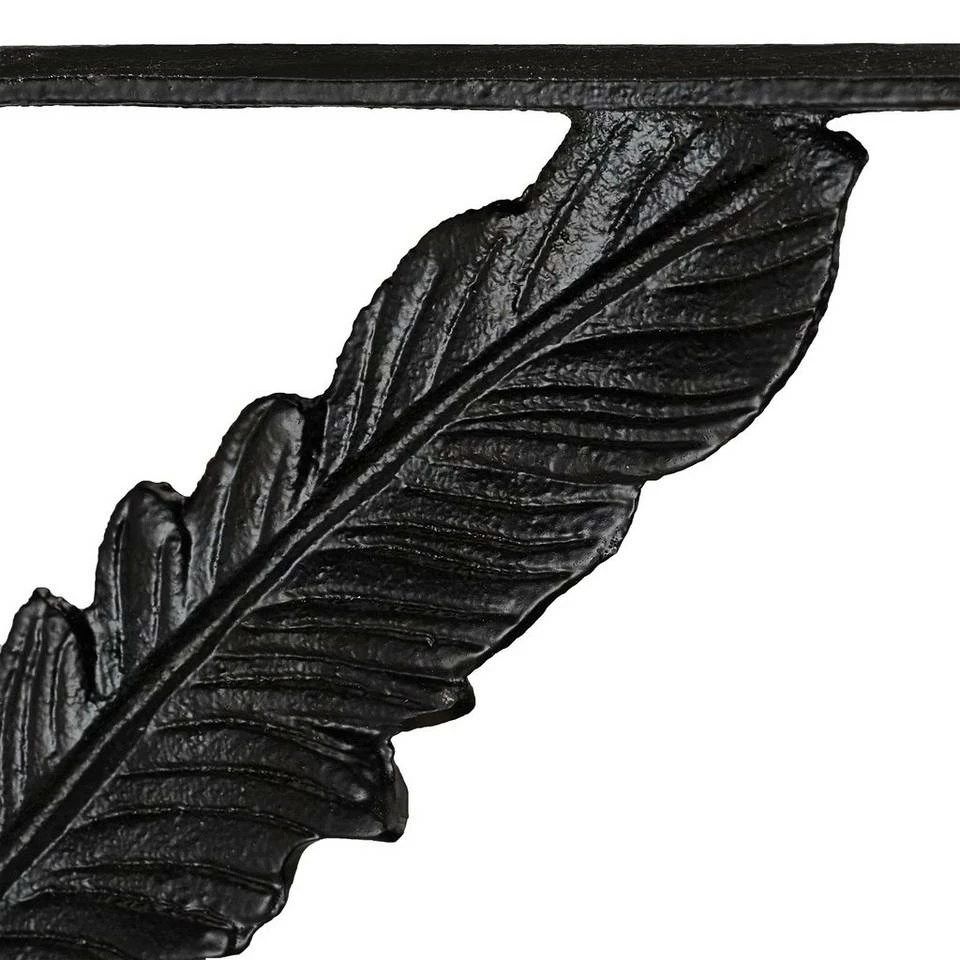 relaxdays Wandregalhalter »2 x Regalwinkel Gusseisen Feder schwarz« 8 relaxdays Wandregalhalter »2 x Regalwinkel Gusseisen Feder schwarz« – Bild 8