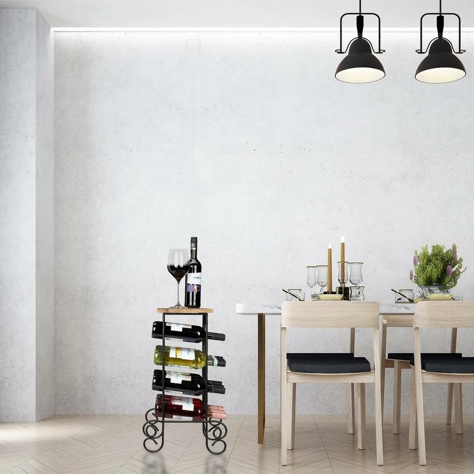 relaxdays Weinregal »Design Weinregal für 12 Flaschen« 3 relaxdays Weinregal »Design Weinregal für 12 Flaschen« – Bild 3