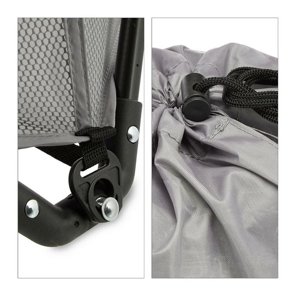 relaxdays Laufgitter »Faltbares Laufgitter für Babys«, Grau 9 relaxdays Laufgitter »Faltbares Laufgitter für Babys«, Grau – Bild 9