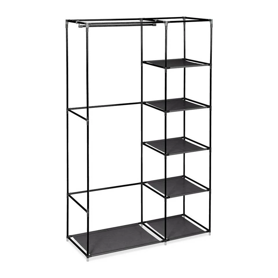 relaxdays Kleiderschrank »3 x Stoffschrank Kleiderstange grau« 7 relaxdays Kleiderschrank »3 x Stoffschrank Kleiderstange grau« – Bild 7