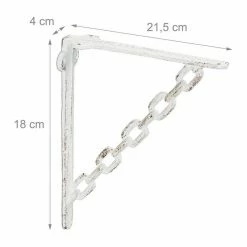 relaxdays Wandregalhalter »8 x Regalwinkel Gusseisen Kette weiß« 12 relaxdays Wandregalhalter »8 x Regalwinkel Gusseisen Kette weiß« -Deutschland Möbel Verkäufe 2024 f3ad5606 fdcb 53ee b924 e80b24a7bee0