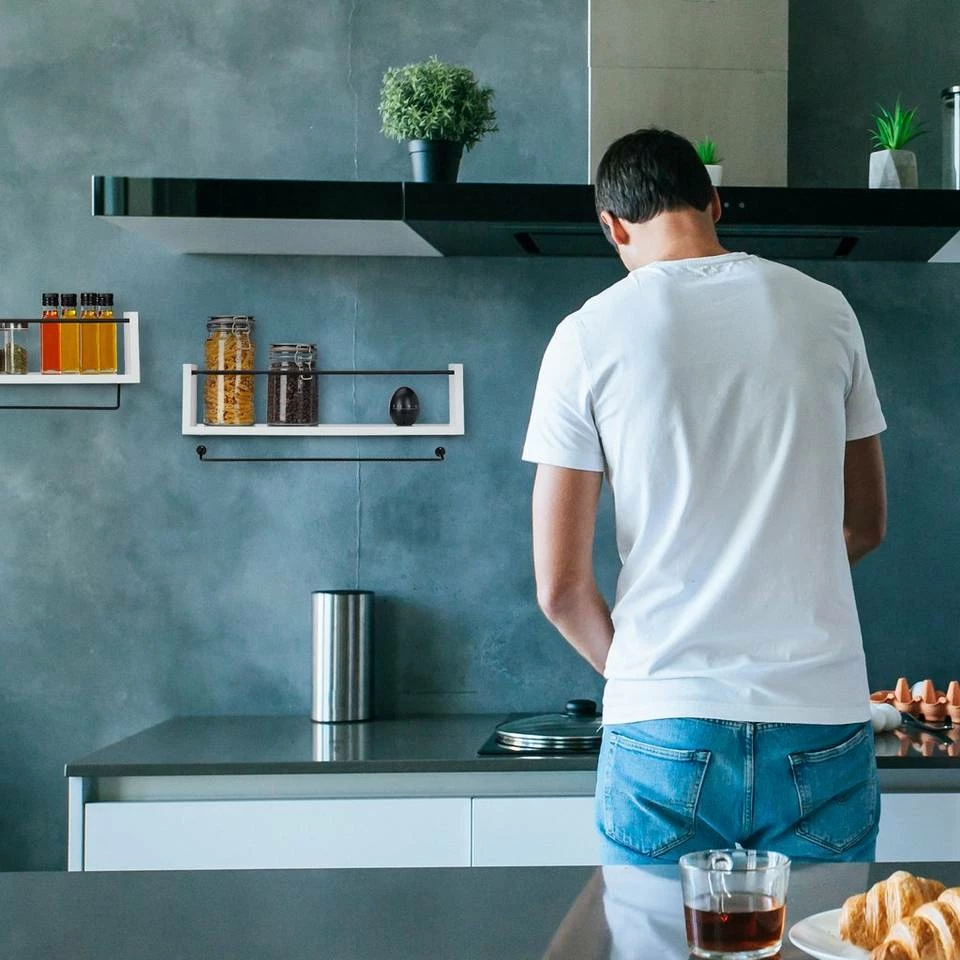 relaxdays Wandregal »Wandregal Küche im 2er Set« 3 relaxdays Wandregal »Wandregal Küche im 2er Set« – Bild 3