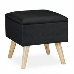 relaxdays Stauraumhocker »Hocker mit Stauraum«, Schwarz Blau Hellbraun, Braun Hellbraun, Grau, Grau Hellbraun -Deutschland Möbel Verkäufe 2024 f4be479d 36dd 5c88 b3d2 4ce65a936639
