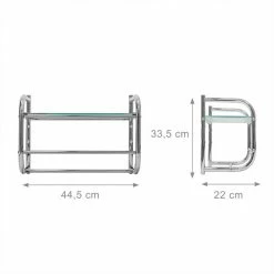 relaxdays Wandregal »Wandregal Edelstahl mit Handtuchhalter« 11 relaxdays Wandregal »Wandregal Edelstahl mit Handtuchhalter« -Deutschland Möbel Verkäufe 2024 f4ef123f 7af5 581f 92fa b823688a0fc0