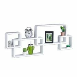 relaxdays Regalwürfel »Dekoregal Cubes«, Weiß-Blau Wei&szlig; Schwarz, Wei&szlig; Lila, Schwarz, Braun -Deutschland Möbel Verkäufe 2024 f52975a1 2499 5e4b 917f 688eb127250f